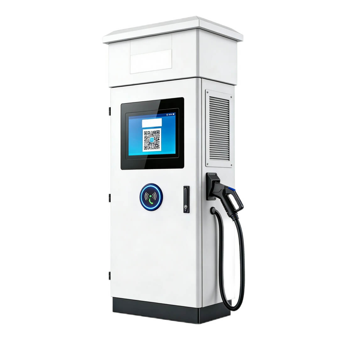 All-in-One 30kW-120kW Outdoor EV Charging Kiosk
